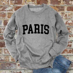 🗼 Paris Fleece Sweatshirt